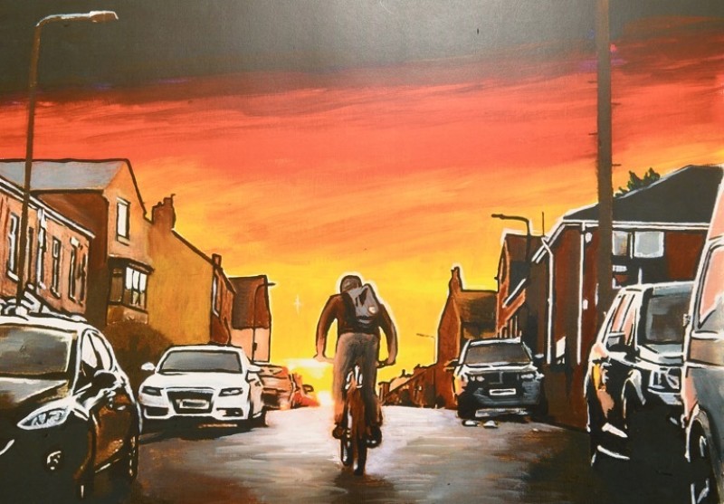 Other image for Stendel into the sunset is captured...